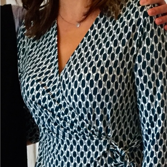 Ann Klein faux wrap dress - Picture 5 of 5